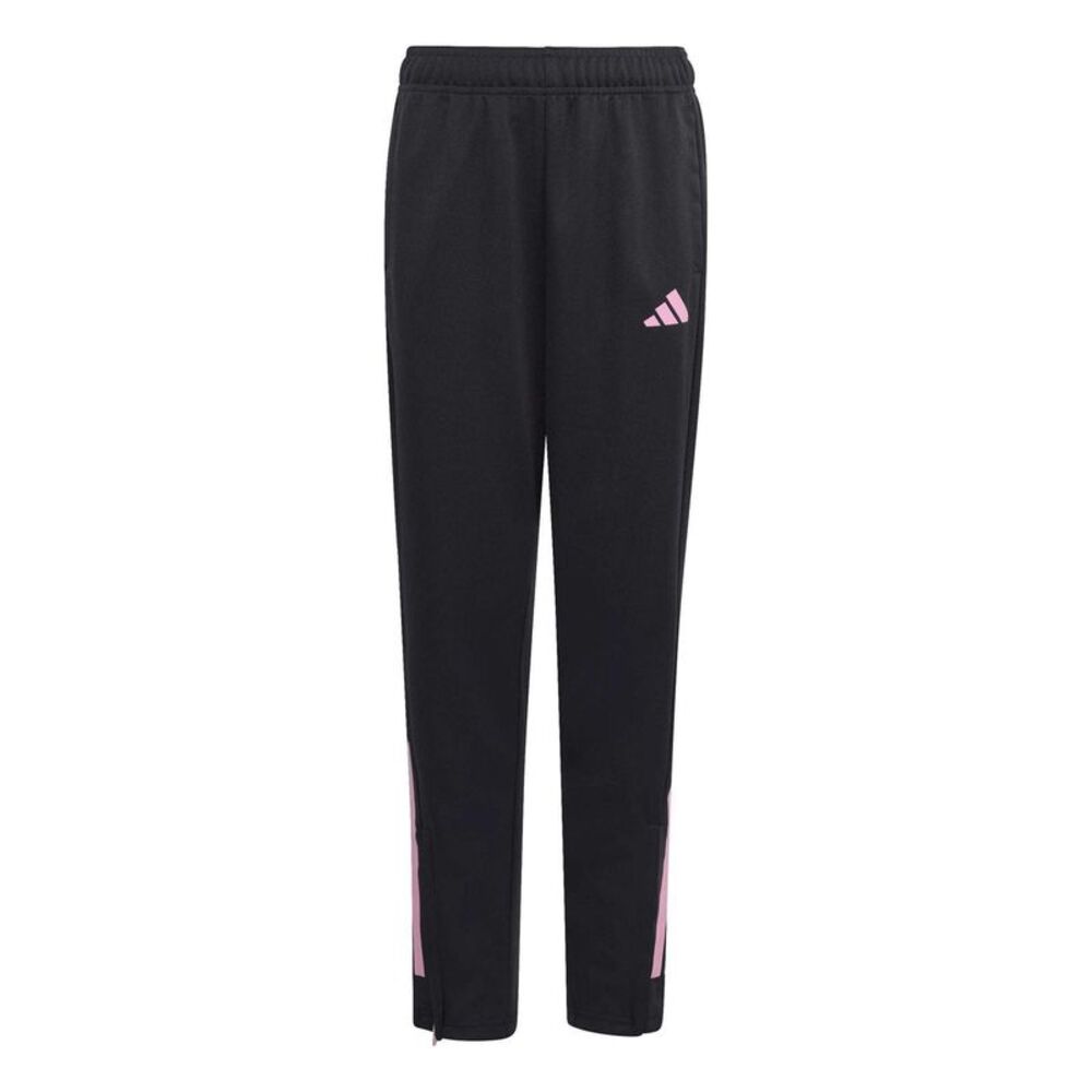 Adidas Childrens/Kids Sereno Tracksuit Bottoms / Black/Pink